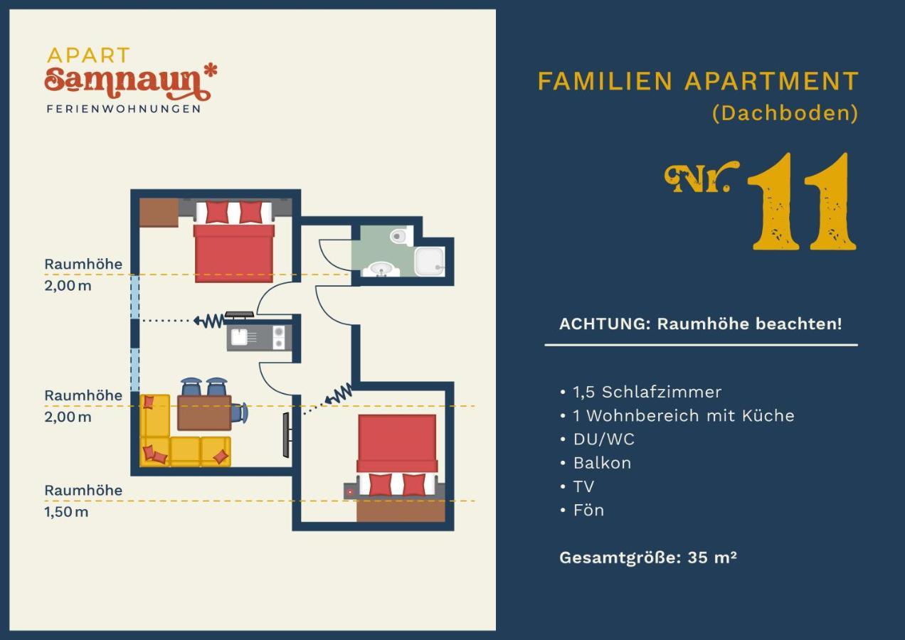 Apart Samnaun 伊施格尔 外观 照片